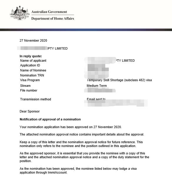 Sponsorship Letter For Visa Australia Infoupdate
